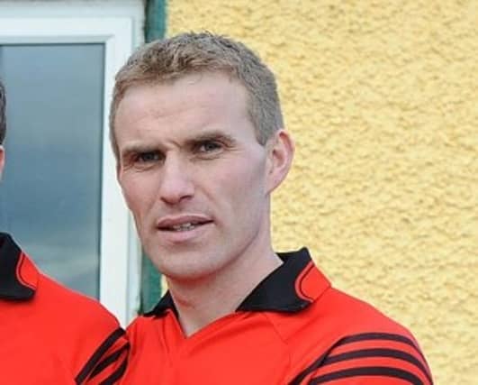 Only one player featured on each of the two starting Louth teams for the 1997 and 2006 finals, Mattock Rangers’ David Brennan. (Pic: Arthur Kinahan)