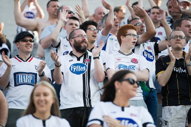 Ruairí Murphy (second from the left) is part of the Justified Ancients of MuMu consortium that sponsors some Dundalk FC players.