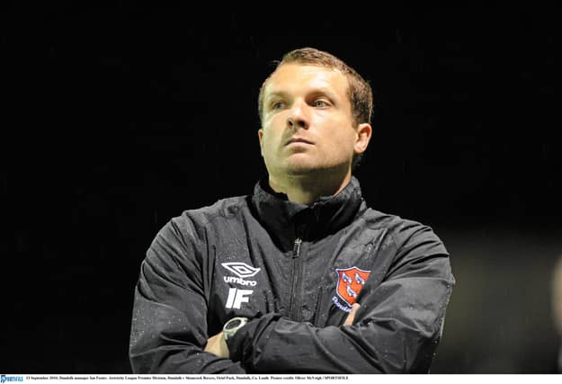 Ian Foster was Dundalk FC's manager when they hammered Shamrock Rovers in 2010. (Pic: Sportsfile)