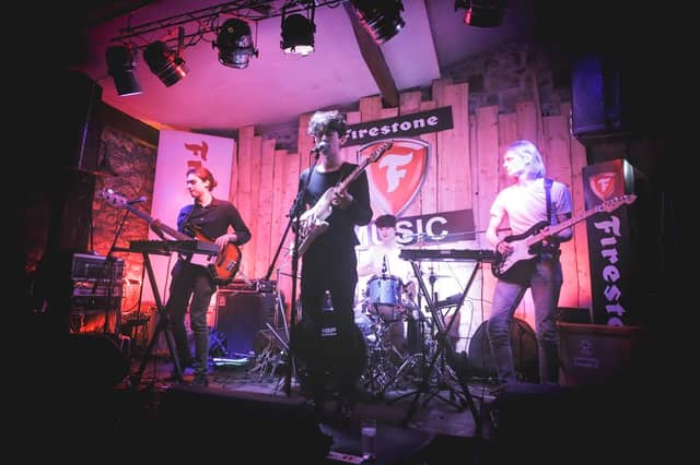 Drogheda band Modern Love performing on the Firestone stage last year