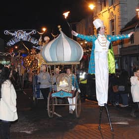 Photo from last year’s Frostival parade in Dundalk