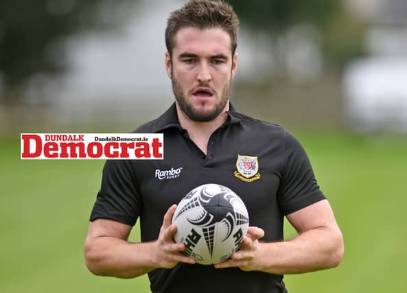 Dundalk RFC's Patrick Reilly. (Pic: Ciarán Culligan)