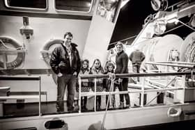 Niall and Emer Connolly, Clogherhead with their three children - twins Sarah and Aoife (10) and Darragh (8)