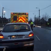 Gardaí making enquiries on the Avenue Road earlier this morning