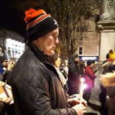 The candle-lit vigil held in Dundalk for Yosuke Sasaki