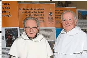 Fr Gabriel Harty OP and Fr Gus Champion Prior at St Malachy's Dundalk.