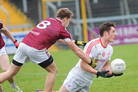 Declan Byrne comes under pressure from Westmeath's Paddy Holloway
