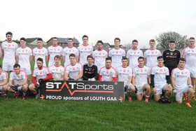 The Louth team that played against Carlow. Picture: Arthur Kinahan