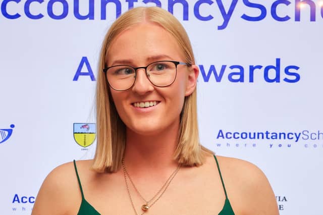 Eimear Clarke finished first in Ireland and eighth in the world in her Advanced Taxation exam