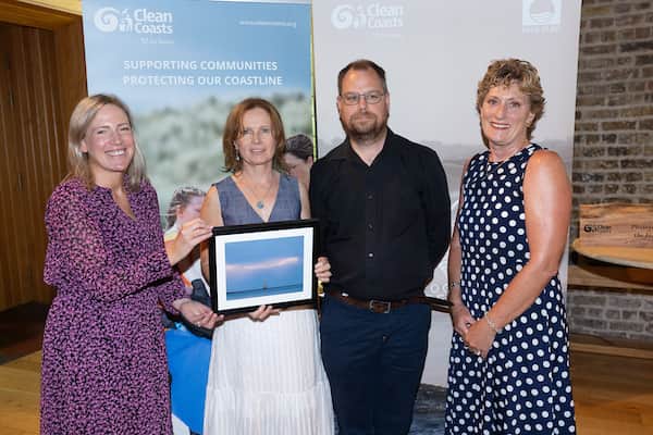 Ann Bruen came joint second place in the 'Coastal Landscape' category as part of the 2026 Clean Coasts Love Your Coast Photography Competition with her photograph Lightning Strikes at Haulbowline