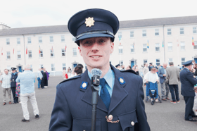 Seán Toner New Garda Recruit