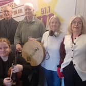One highlight of the 2026 SnaG programme was a rendition of Trasna na dTonnta with poetry reader Yvonne Bagnall​
