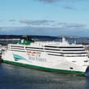 Irish Ferries WB Yeats ferry in Dublin Port