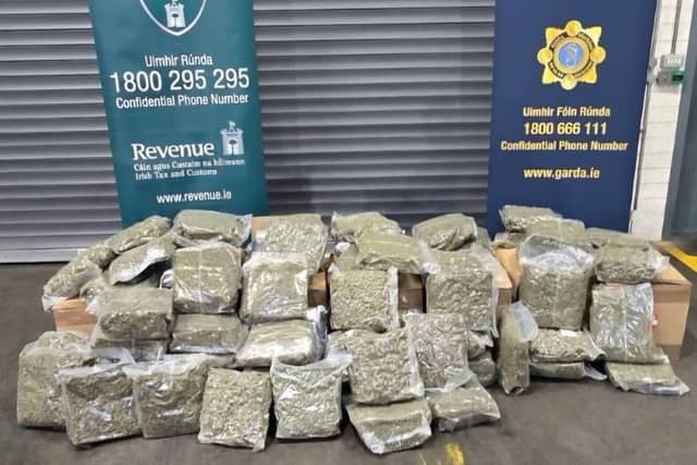 The Drugs seized in Dundalk