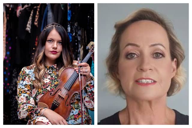 Áine McGeeney and Carol Leavy Joyce