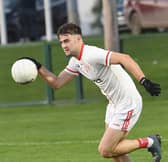 Ross Murnaghan  in control at the back for St Brides
