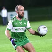 Conor Grogan on the attack for St. Patrick's