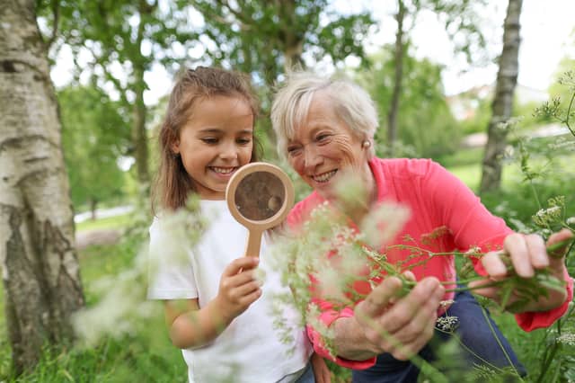 Pictured at the launch of Ireland's Greenest Places 2026 are the author and radio presenter Éanna Ní Lamhna and Emily Tofan (6)