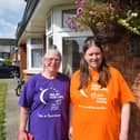   Patrina Taylor and her daughter Anne, who are both cancer survivors, are urging people to support Relay For Life in aid of the Irish Cancer Society as it returns to the Dundalk Stadium this weekend after 11 years.  