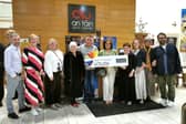 Participants in the Promoting Positive Ageing Project at the premiere screening of Fragments and Pieces of Us at An Táin Arts Centre