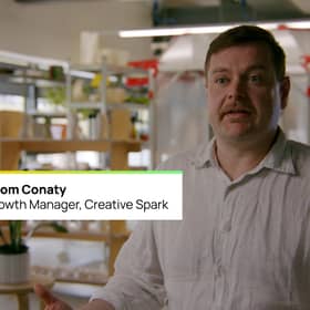 Thom Conaty, Growth Manager at Creative Spark, said that the key benefit of engaging with the Digital Fabrication Feasibility Pathway is de-risking investment