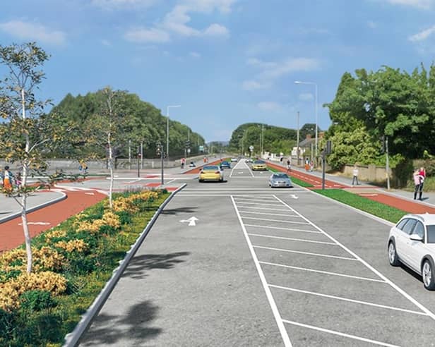Plans for Xerox to Greengates Active Travel project