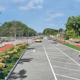 Plans for Xerox to Greengates Active Travel project