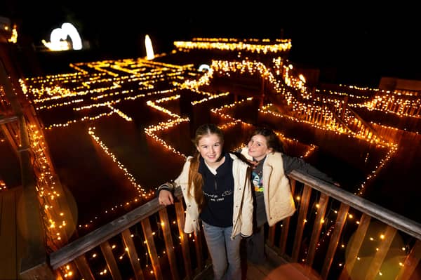 The lights will transform the Cooley Peninsula until January