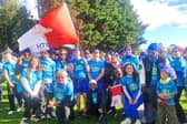 Louth Sanctuary Runners group enjoying the atmosphere at Global Solidarity Run recently