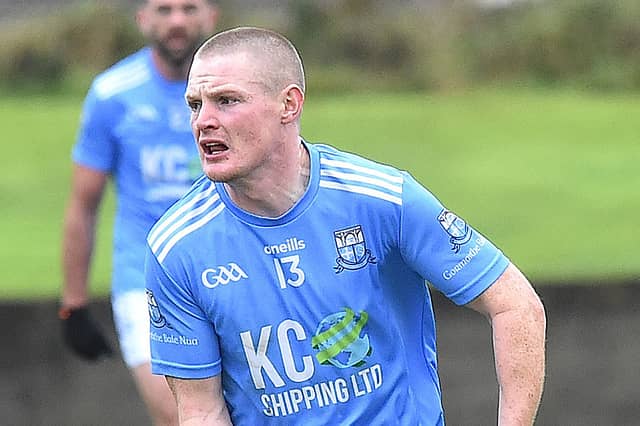 Newtown Blues forward Jamie Kelly