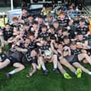 St. Michaels celebrates their Minor 'A' final win over St. Fechins