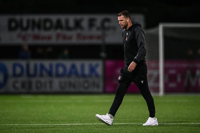 Dundalk manager Ciaran Kilduff