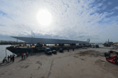 Components of Louth's Narrow Water Bridge set sail