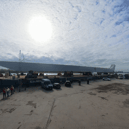 Components of Louth's Narrow Water Bridge set sail