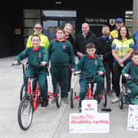 Blind Dundalk cyclist and his pal complete tandem fundraiser
