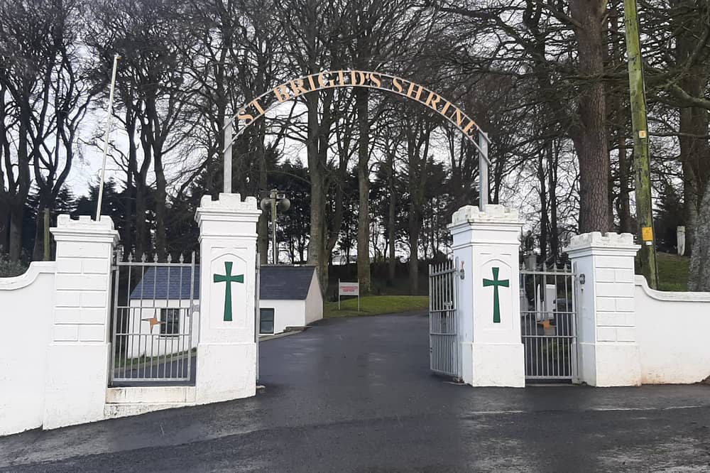 Cllr Reilly highlighted the work carried out by CE Scheme participants at St Brigid's Shrine
