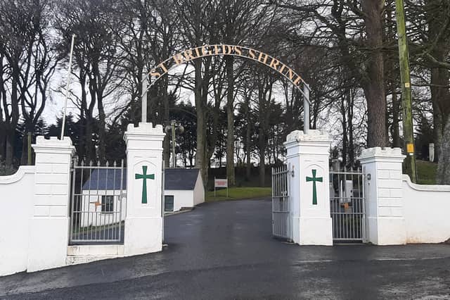 Cllr Reilly highlighted the work carried out by CE Scheme participants at St Brigid's Shrine