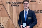 Kian Blanchet was awarded a €24,000 Naughton Foundation Scholarship