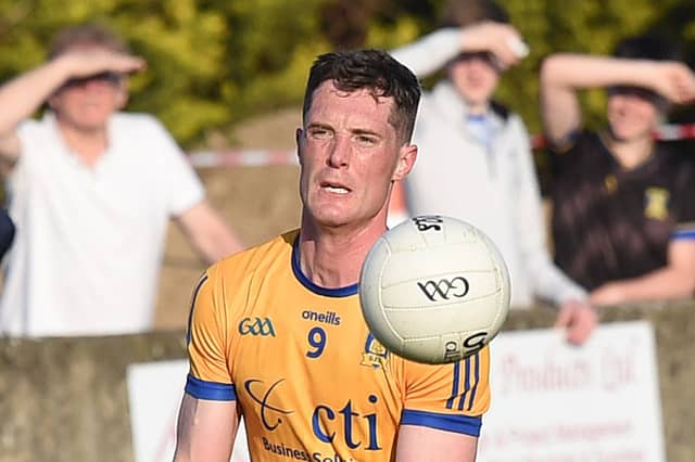 Declan Byrne of St. Mochtas scored a late two-point free to bring the Joe Ward Cup final to a replay