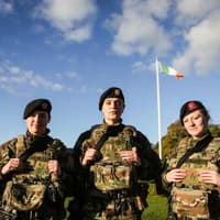 Troops from Dundalk’s Aiken Barracks take part in last Lebanon mission