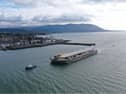 Narrow Water Bridge components arrive in Louth