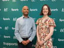 Tiberius Pereira (volunteer member) and Fiona O'Driscoll HSE - both members of the Patient and Service User Council