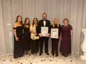 Ballymascanlon Hotel team after receiving their awards
