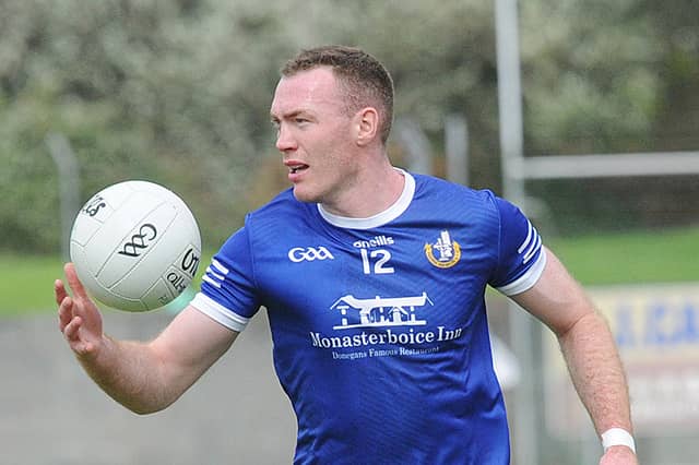Waynne Campbell in action for Naomh Martin