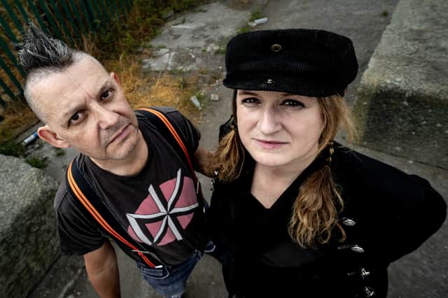 Cork based husband and wife team of punk and spoken word poets, Wasps V Humans  