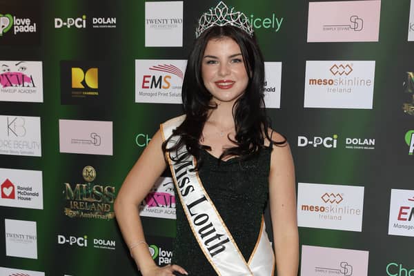 Miss Louth Sophie Kinsella pictured at the launch of Miss Ireland 2026