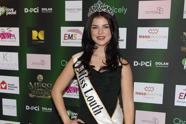 Miss Louth Sophie Kinsella pictured at the launch of Miss Ireland 2026
