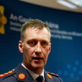 Garda Commissioner Justin Kelly in uniform