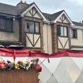 Waterford City house fire sceme