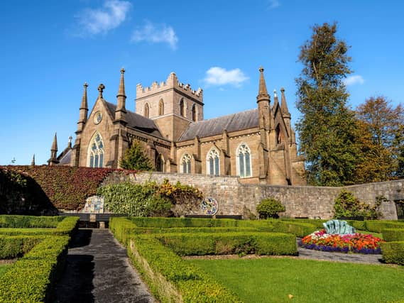 Exterior view of St Patrick's Cathedral